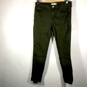 GAP green skinny jeans size 29